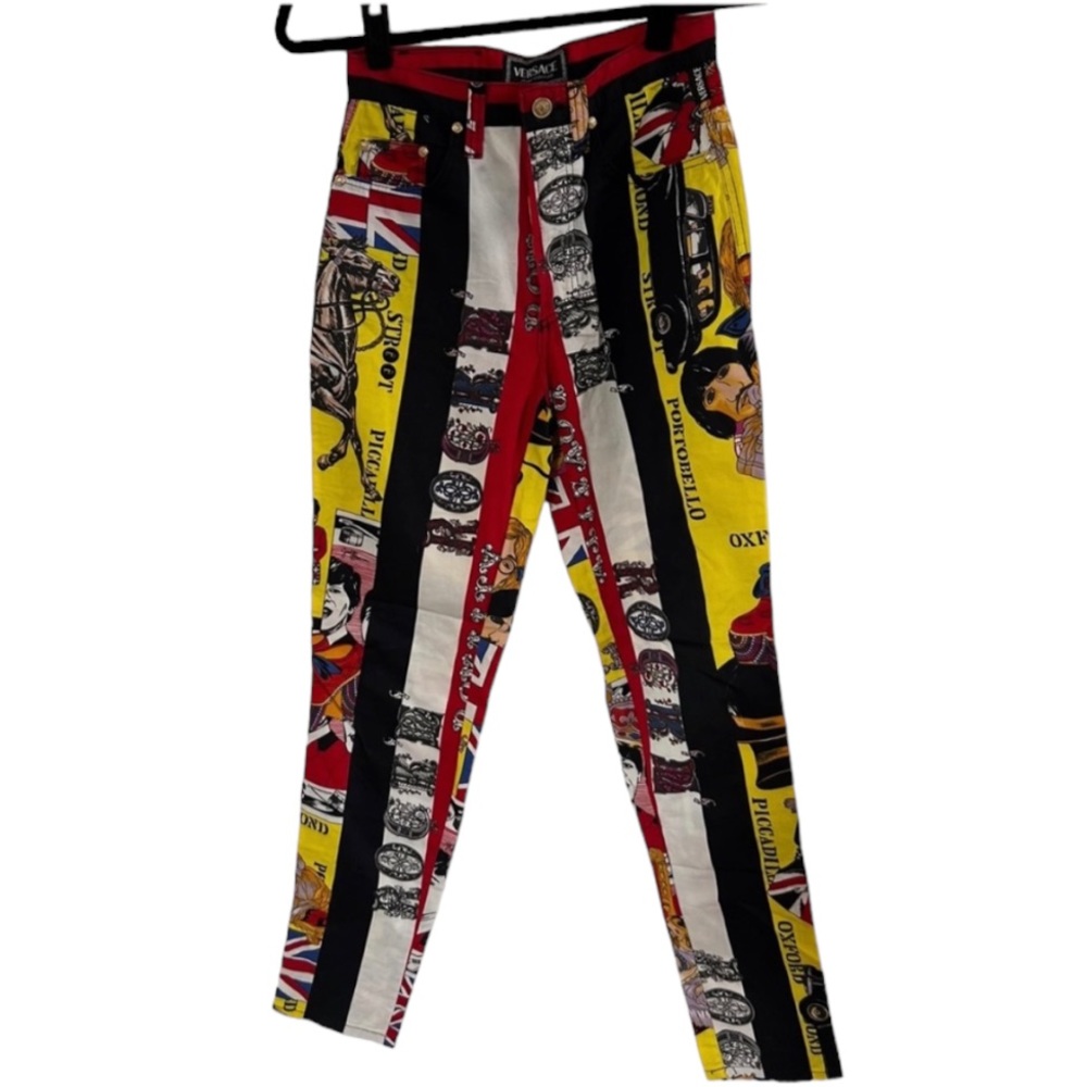Versace Jeans Couture Vintage The Beatles/Rock Royal Printed Pants